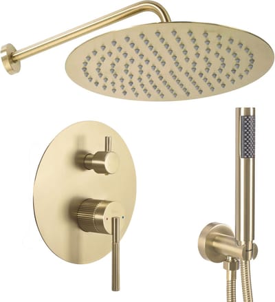 Rea Js-622711Bg Argon - Inbouwdoucheset - Geborsteld Goud - + Box - 40X25X20Cm