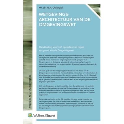 Wetgevingsarchitectuur Van De Omgevingswet