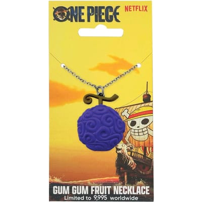 One Piece Limited Edition Gum Gum Fruit Necklace