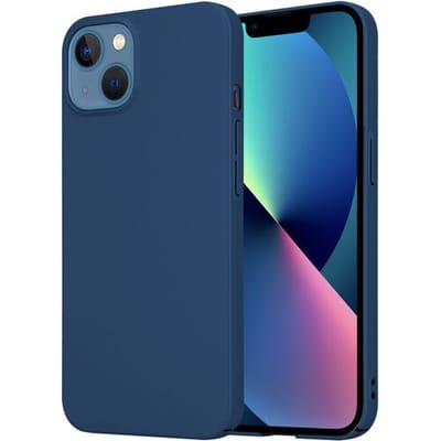 ShieldCase telefoonhoesje geschikt voor Apple iPhone 13 ultra thin case - blauw - Dun hoesje - Ultra dunne case - Backcover hoesje - Shockproof dun hoesje