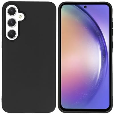 imoshion Hoesje - Geschikt voor Samsung Galaxy A55 (5G) - Color Backcover - Zwart