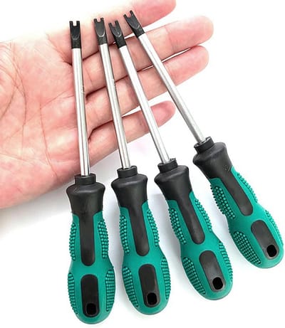 4-delige U-Vormige Schroevendraaier Set (M1.7 t/m M2.6) - Magnetisch Handgereedschap