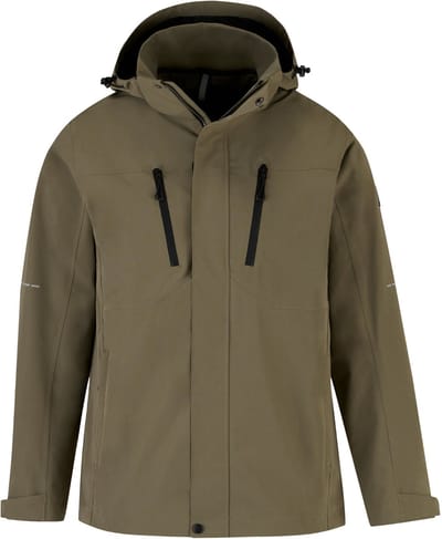 BJØRNSON Fabian Zomer Regenjas Heren - Waterdicht - Maat 2XL - Khaki