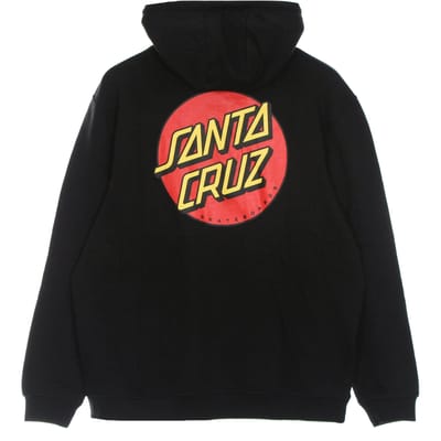 Classic Dot Chest Hood Herensweatshirt Zwart