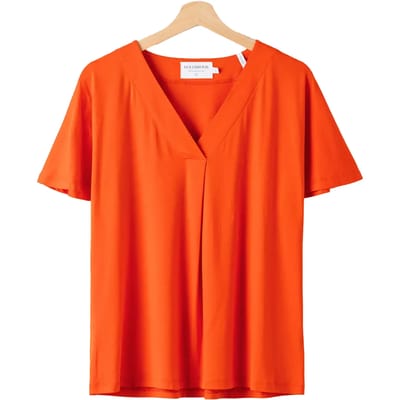 Dames-T-shirt met V-hals Holebrook Ellen