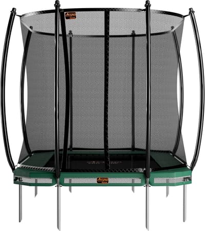 Avyna Trampoline InGround 305x225 (223) met net | Groen