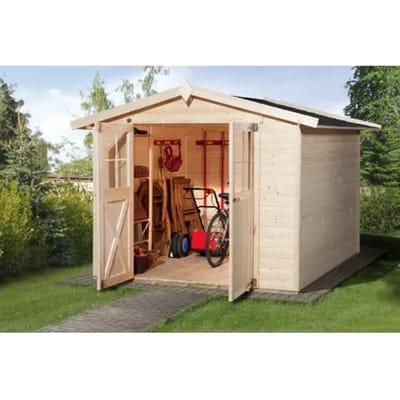 Weka Tuinhuis 316 - Onbehandeld - 254x250cm