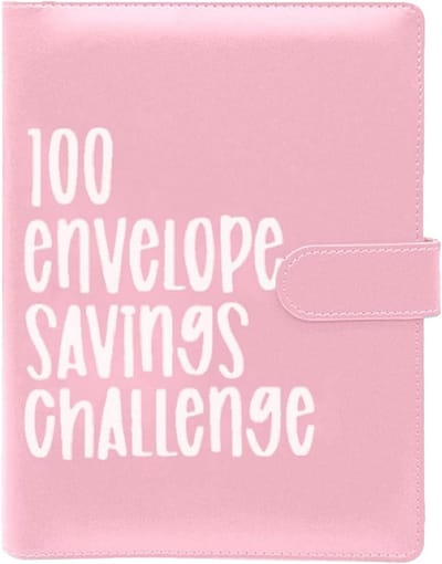 100 Dagen Spaaruitdaging met Enveloppen - Budget Tracker en Geld Organiser A5