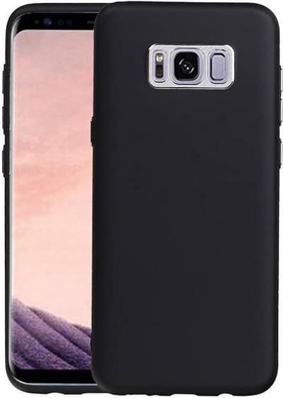 Design TPU Hoesje - Hoesje Geschikt voor Samsung Galaxy S8 Zwart