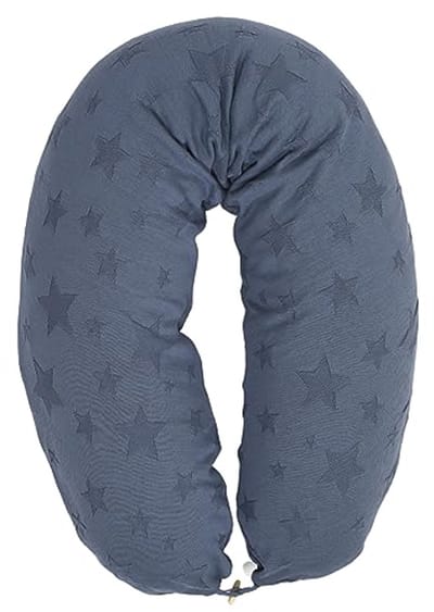Ergonomisch XXL Voedingskussen 190 x 30 cm, Zwangerschaps- en Zijslaper Kussen voor Volwassenen en Pasgeboren Baby's