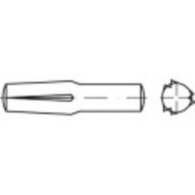 TOOLCRAFT 136348 Gekerfde conische geleidepen (Ø x l) 1.5 mm x 6 mm Staal 250 stuk(s)