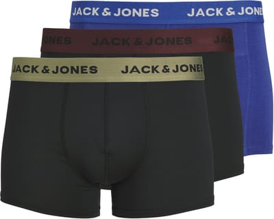 Jack & Jones heren 3P boxers marbella multi