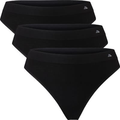 DANISH ENDURANCE Strings van Bamboe Viscose - voor Dames - Zwart - Maat XL/XXL