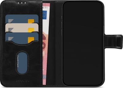 Mobilize Telefoonhoesje geschikt voor Apple iPhone 16 Pro Max MagSafe Hoesje | Mobilize MagSafe Gelly Wallet Uitneembare 2in1 Bookcase Portemonnee | Geschikt voor MagSafe | Geschikt voor Draadloos Opladen met Magnetische Ring | Geschikt voor MagSafe