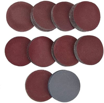 Dailygoody - 100 Stuks Schuurpapier Set - Schuurschijven voor