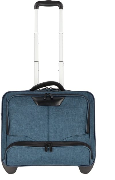 Dermata Business Laptop Trolley Nylon 3456NY Blauw