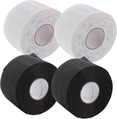 Nekpapier Rollen - Kappersbenodigdheden - Haar Styling - Wegwerp en Comfortabel - 12 Rollen - Wit