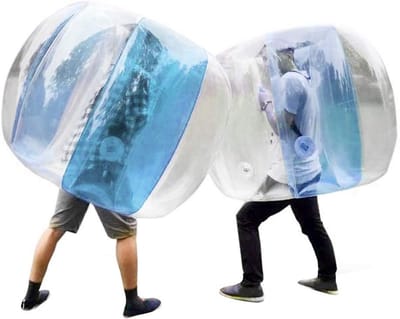 Grote Opblaasbare Bumperbal (120 cm) voor Volwassenen – Zorb Bal voor Buitenspel en Bubbelvoetbal