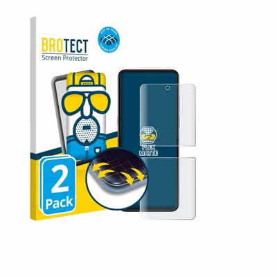 BROTECT - Screenprotector voor Motorola Razr Ultra 2025 - Folie Beschermfolie matte volledig dekking 2 Stuks