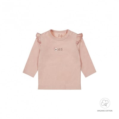 Dirkje NOOS Meisjes T-shirt - Light dusty pink