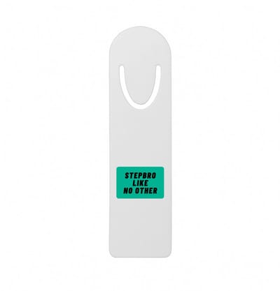 Hacebo® - stepbro like no other metalen boekenlegger - Broer - geweldige stiefbroer - niemand anders - verjaardag - cadeau - kado - bedankje - geschenk Bladwijzer boekenleggers - 12.7 cm x 3.2cm