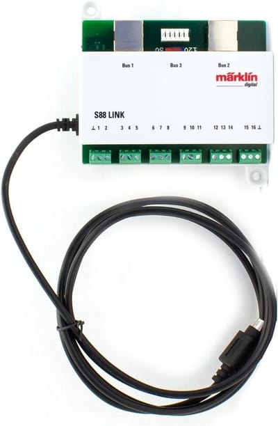 Modeltrein Link 88 S88 Terugmeldmodule voor Digitale Systemen