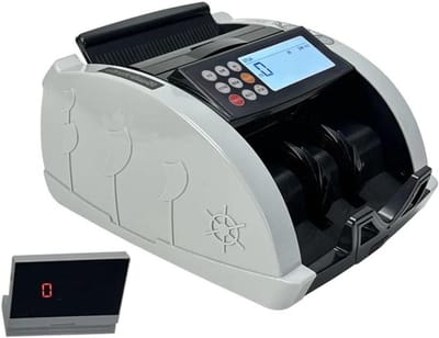 Rekeningtelmachine - Biljet Tellen - Geld Verwerken - Multi Valuta Detectie - 4.2 kg - One Color
