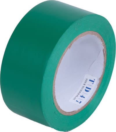 TD47 PVC Safety Markeringstape 50mm x 33m Groen