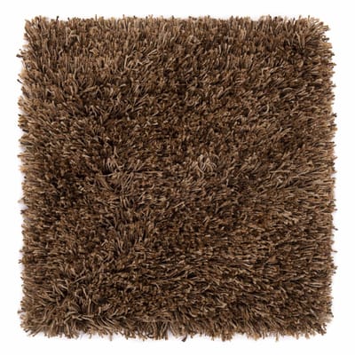 Heckettlane Badmat Cona - Badkamermat - Bidetmat - Antislip tapijt - 60x60 cm - Bruin