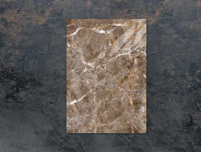 TMK ArtDeko - Snijplank - 35x52 cm - Marmereffect - Sierlijk - Glas