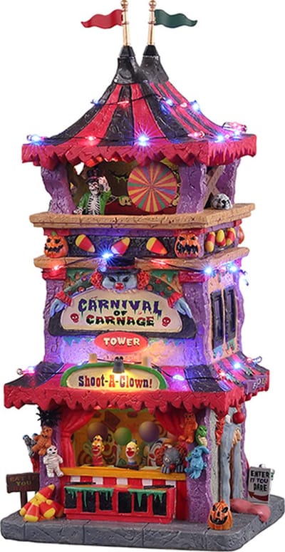 Lemax - Carnival Of Carnage, With 4.5v Adaptor - Kersthuisjes & Kerstdorpen