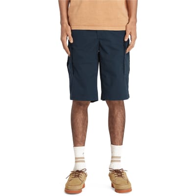 Timberland Brookline Poplin Cargo Short Dark Sapphire Maat: 31 | Korte Broeken Outlet | Heren | Blauw