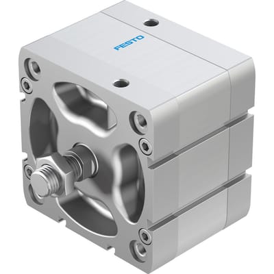 Festo Compacte Cilinder 100mm Boring 20mm Slag ISO 21287 Dubbelwerkend - 536376 - P2BQ6