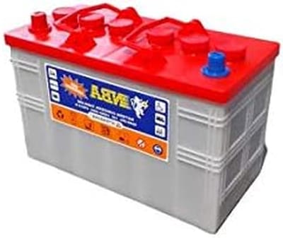 Batterij - Accu Gel - Energie Opslag - 12 Volt Systeem - 120AH Capaciteit - Zwart