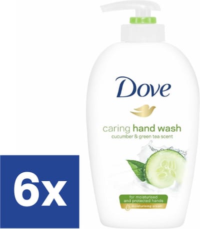 Dove Cucumber Handzeep - 6 x 250 ml