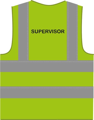 Supervisor hesje RWS limoengroen