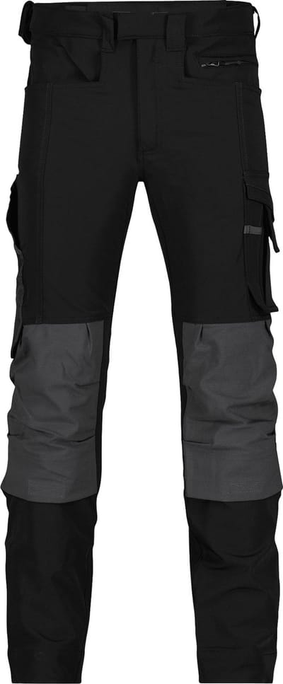 Stretch werkbroek met kniezakken