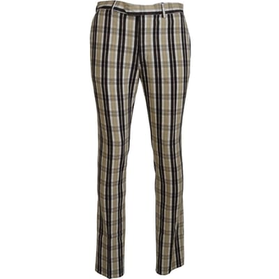 Geruite Broek Casual Stijl