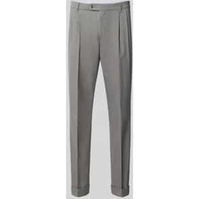 Smalle broek van zuivere scheerwol model 'H-Perin'