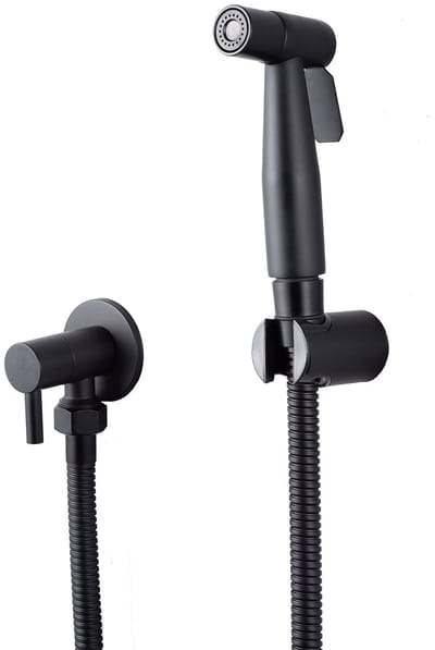 Dailygoods- Bidetspuit Roestvrij Staal - Handbediende Bidet - Hygiënisch Toilet - Sterke Reinigingskracht - Drukontwerp - Stijlvol Ontwerp