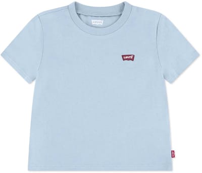 Levi´s ® Kids Batwing Chest Hit T-shirt Met Korte Mouwen Blauw 3 Months Jongens