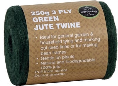 GARLAND 3 PLY GROEN JUTE TOUW 250 GRAM