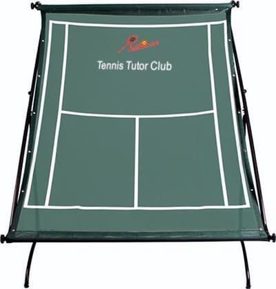 Tennis Trainer - Tennis Trainingsapparatuur - Tennis Trainer - Tennis Oefenhulpmiddelen - Tennis Ballen Terugkeer Trainer - Tennis Doel Trainer - Tennis Voetwerk Trainer - Tennis Service - Tennis Tutor Club - De ideale tennismuur voor kleine ruimtes