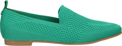 La Strada Loafer Groen Knitted - Damesschoenen - Maat - 36