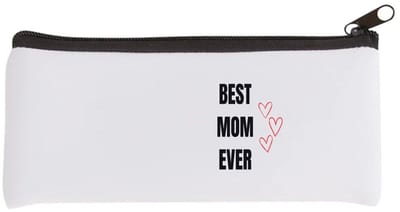 Akyol - best mom ever Etui - Mama - cadeau mama - cadeau - verjaardag mama - 20 bij 9 cm