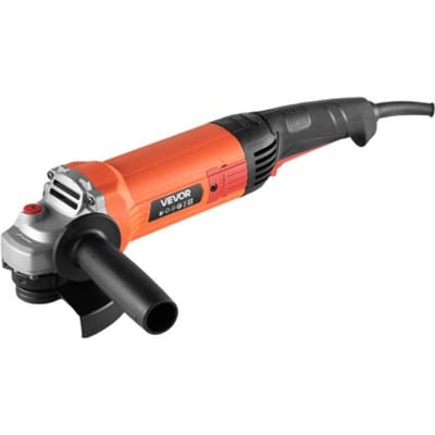 VEVOR Haakse slijper, 127 mm, doorslijper, 10.000 tpm, slijper met kabel en verstelbare stofkap voor het slijpen, snijden en verwijderen van roest op metaal (schijf niet inbegrepen)