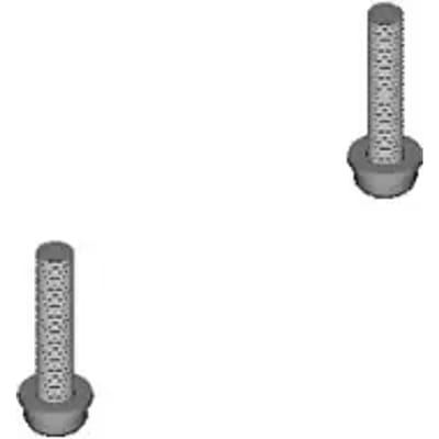 Shimano Klemschroef Kruiskop M5 X 16 Mm Zwart 2 Stuks