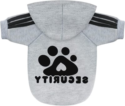 Hondenhoodie voor Kleine en Middelgrote Honden - Warme Katoenen Sweater met Veiligheid en Comfort