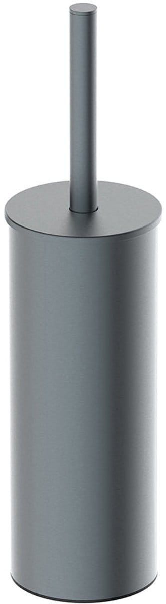 AquaVik Toiletborstel Åsmund Vrijstaande Met Houder Aska Gunmetal