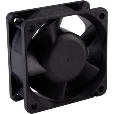 Wallair 20100301 Axiaalventilator 12 V/DC 3.40 m³/h (l x b x h) 25 x 25 x 10 mm